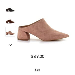 Beautiful Seven Mules Shoes New Blush 9